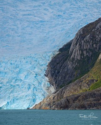 Gletscher-Italia in der Gletscher-Gasse im Beagle Kanal