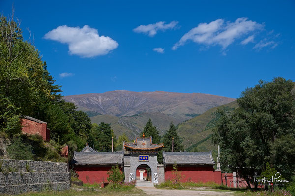 Taiyuan Si Tempel - Wutai Shan „Fünf-Terrassen-Berg“ einer der heiligen Berge des Buddhismus