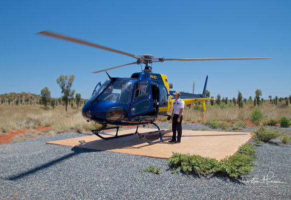 Helikopter Rundflug über den Uluru und Kata Tjuta NP