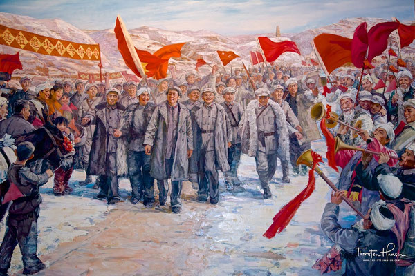 Revolutionsmuseum in Yan'an, Shaanxi