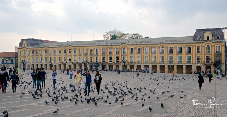 Das Rathaus von Bogotá, mit 7 Mio. Einwohner die größte Stadt Kolumbiens