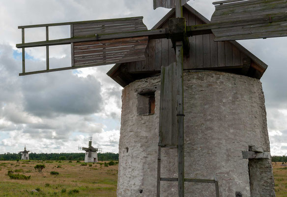 Bockwindmühlen auf Gotland
