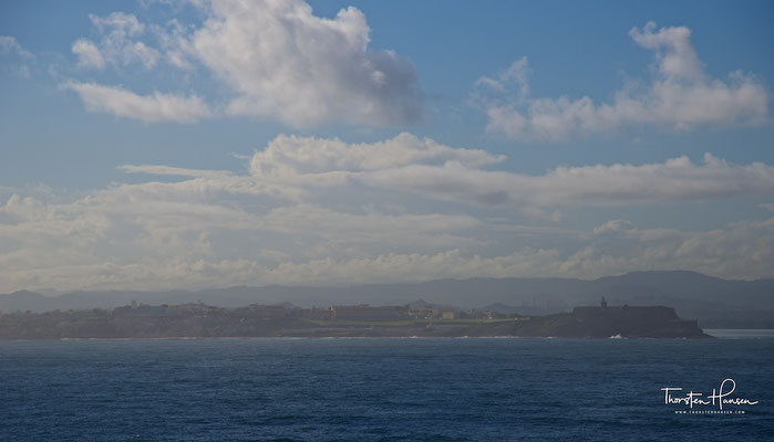 Erster Blick auf Puerto Rico und San Juan