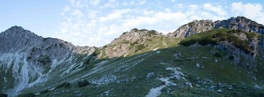 Bergpanorama ohne Bearbeitung