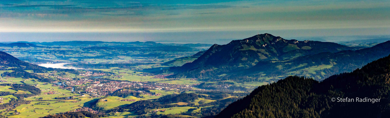 Oberallgäu-Sicht vom Rubihorn