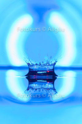 Wassertropfen-Gegenlicht