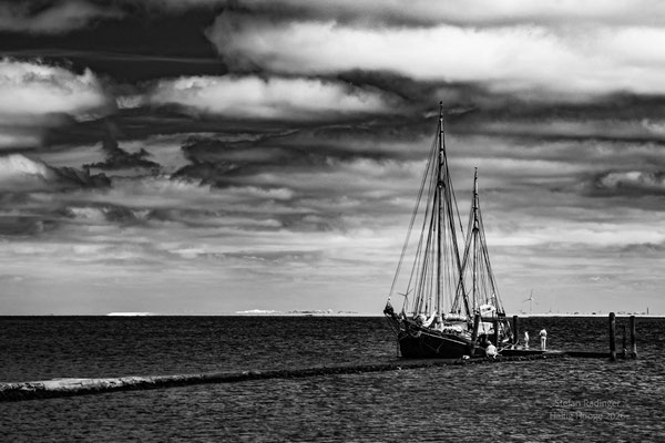 Infrarot Hooge Schiff