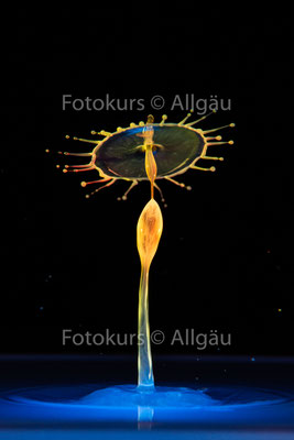 TaT mit Milch Tropfen auf Tropfen