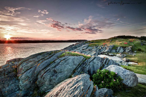 Sonnenuntergang in Nova Scotia