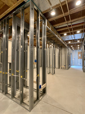 Metal Framing Services Overmyer Construction Metal Framing Services Overmyer, Should I Use Metal Studs In Basement