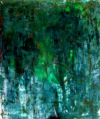 Forest, 2013, size 71 x 79 in, (180 x200 cm), acrylic, canvas