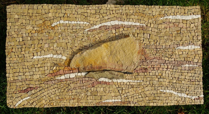 Collection Pierre unique Uniques pierres - Redoux sur les teux - Février 2013 - 46 x 24 cm - Sylvie Foisel-Guigues