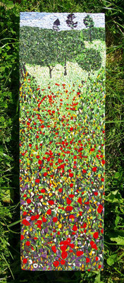 Une Rivière de fleurs d'après Gustav Klimt - 2013 - Sylvie Foisel-Guigues