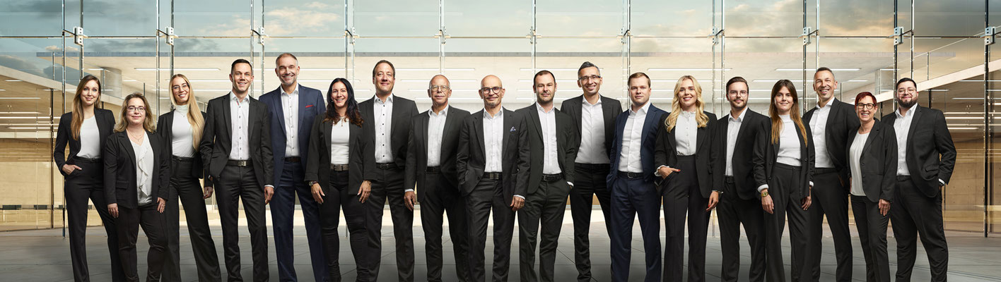Teamfoto, Unternehmensfotografie, Corporate