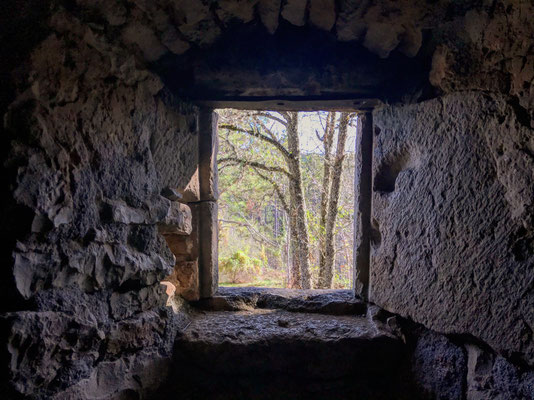 You can see whatever you want through a window© Village mort de la Chaumette, Mende