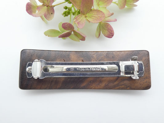 Haarspange aus Nussbaum & kleine Klammer