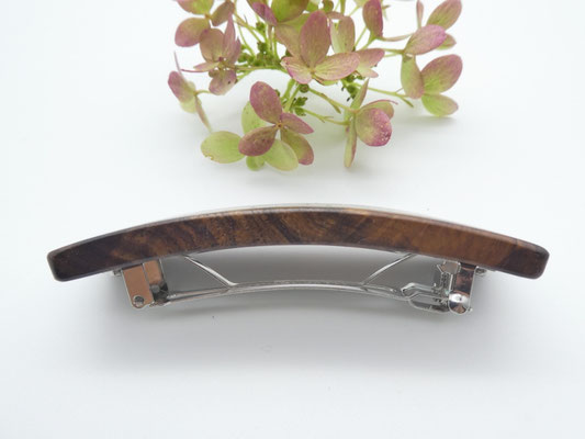 Haarspange aus Nussbaum & kleine Klammer
