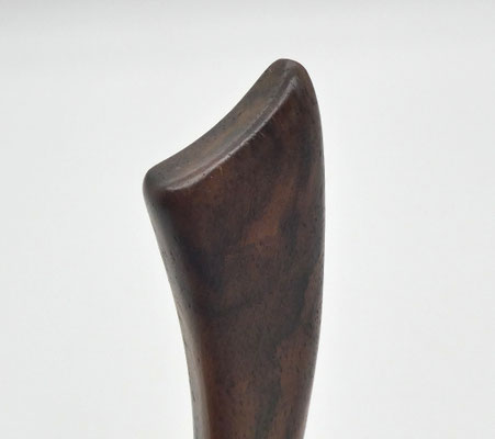 Haarstab aus Holz - Nussbaumwurzel