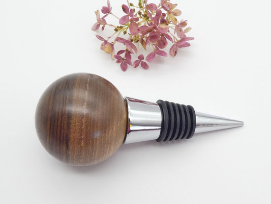 Flaschenverschluss aus Holz - Walnuss