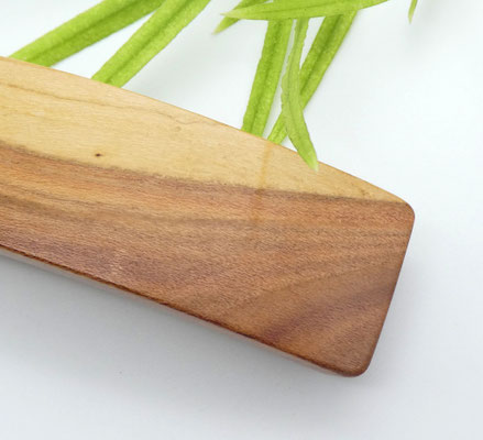 Haarspange aus Zwetschge & mittelgroße Klammer