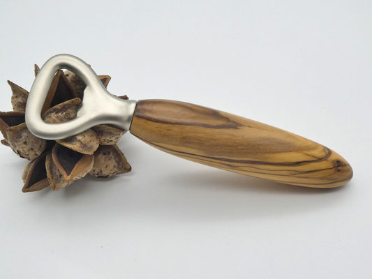 Flaschenöffner aus Olivenholz