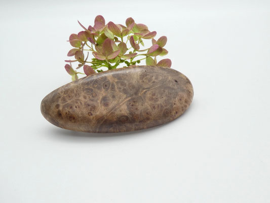 Haarspange aus Ahornmaser & kleine Klammer