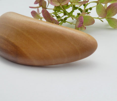 Haarspange aus Apfelholz & kleine Klammer