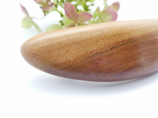 Haarspange aus Zwetschge & kleine Klammer