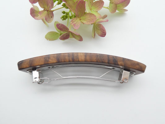 Haarspange aus Nussbaum & kleine Klammer