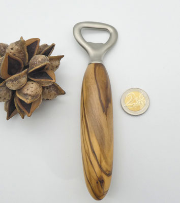 Flaschenöffner aus Olivenholz