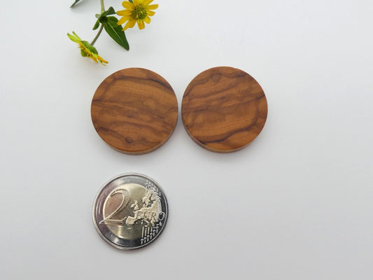 2 Magnete aus Oivenholz