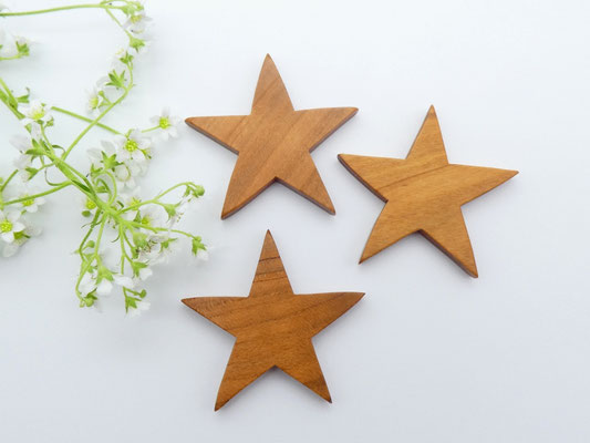 Magnet Sterne aus Kirsche