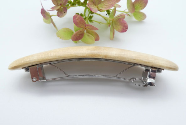 Haarspange aus Muschelahorn & kleine Klammer