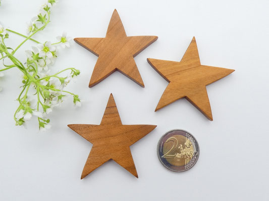 Magnet Sterne aus Kirsche