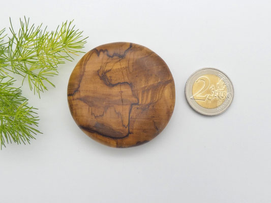 Daumenstein aus Olivenholz