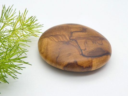 Daumenstein aus Olivenholz
