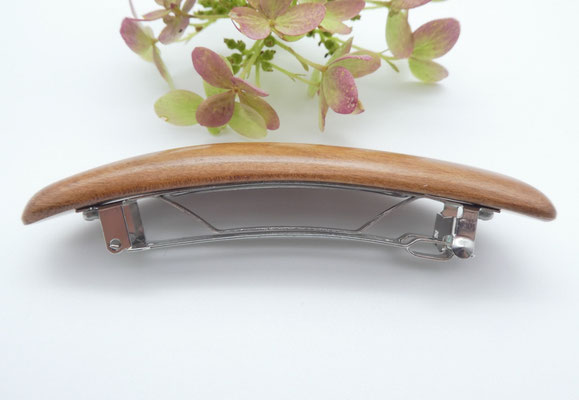 Haarspange aus Zwetschge & kleine Klammer