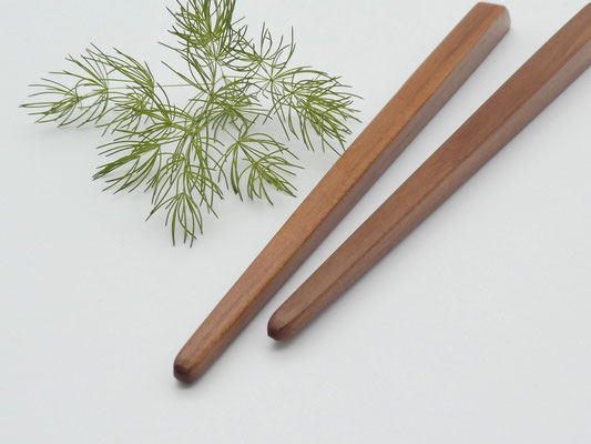 Haarnadel aus Holz - Apfelbaum