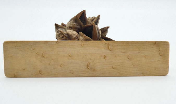 Lesezeichen aus Holz - Muschelahorn
