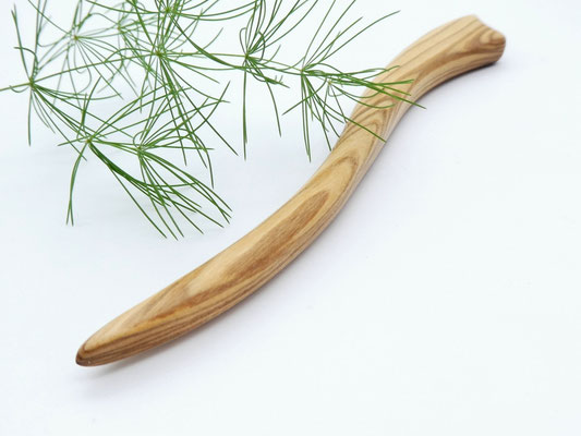 Haarstab aus Holz - Olivenholz