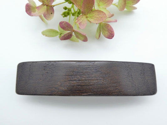 Haarspange aus Mooreiche & kleine Klammer