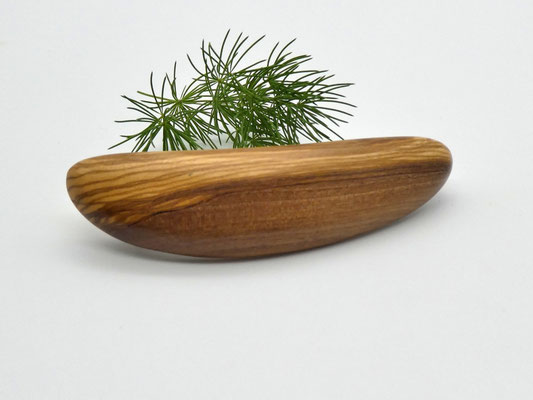 Haarspange aus Olivenholz & kleine Klammer