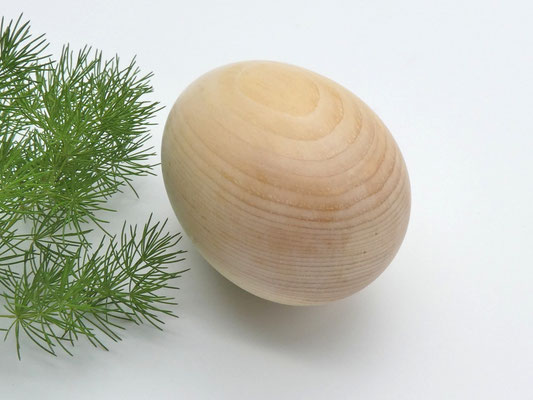 Osterei aus Holz - Zirbe