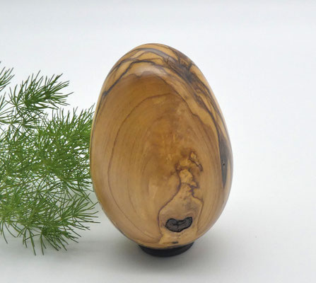Holzei aus Olivenholz für Ostern