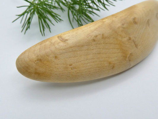 Haarspange aus Muschelahorn & kleine Klammer