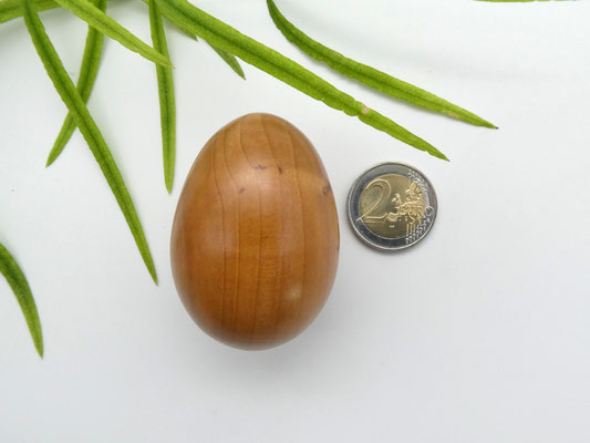 Holzei aus Apfelbaum