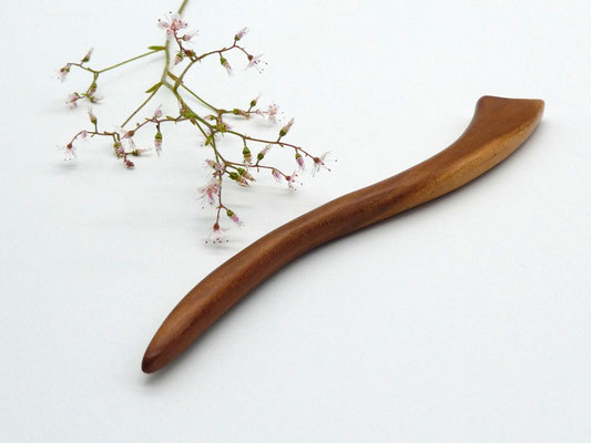 Haarstab aus Holz - Apfelbaum