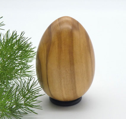 kleines Osterei aus Holz - Olivenholz