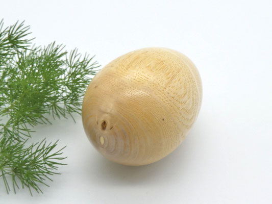 Osterei aus Holz - Esche
