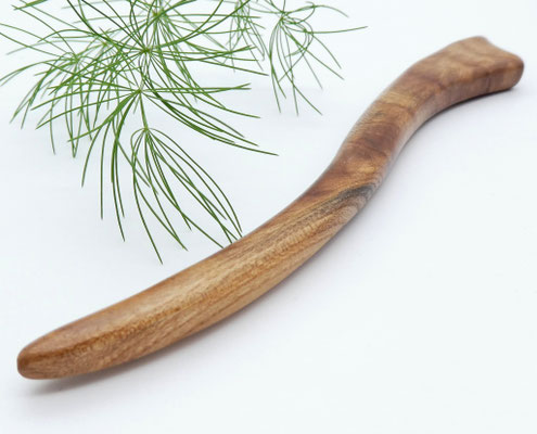 Haarstab aus Holz - Ulme (Rüster)